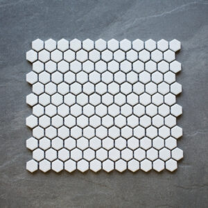 1" HEX UPTOWN SNOW MATTE