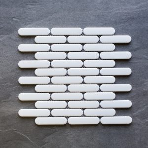 OBLONG WHITE MATTE